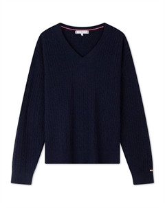 Женский свитер, синий Tommy hilfiger