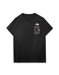 Футболка унисекс черная The north face