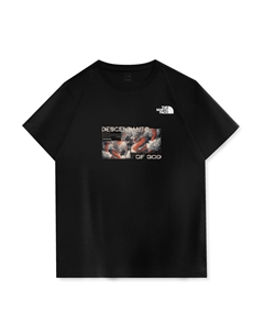 Футболка унисекс черная The north face