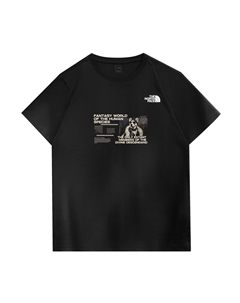 Футболка унисекс черная The north face