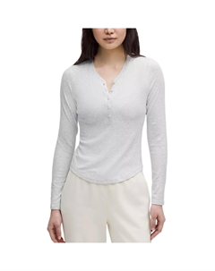 Футболка Hold Tight для женщин серый белый Lululemon