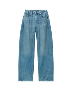 Широкие джинсы, синий Alexander wang