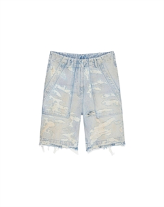 Джинсовые шорты женские голубые Givenchy