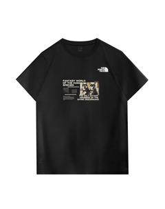 Футболка унисекс черная The north face