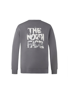 Унисекс свитшот, серый The north face