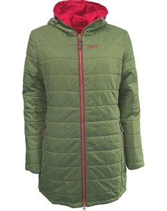 Женское двухстороннее пальто IDA тростниковый зеленый Pro-x elements