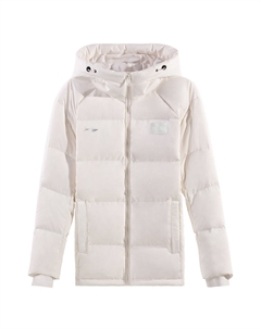 Женская белая пуховая куртка Li-ning