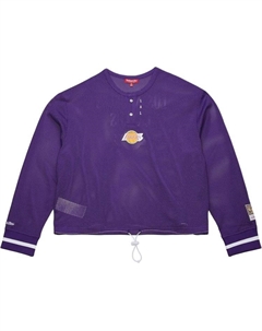 Свитшот Mitchell & Ness x NBA Los Angeles Lakers Lifestyle женский Purple Mitchell ness