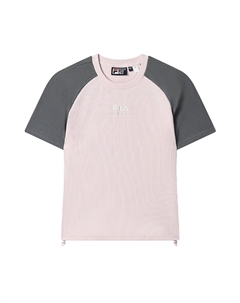 Футболка Originale с рукавом реглан женская, персиковый Fila