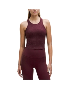 Спортивный топ Ebb To Street, Garnet/Garnet Lululemon