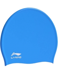 Силиконовая плавательная шапочка unisex, синий Li-ning