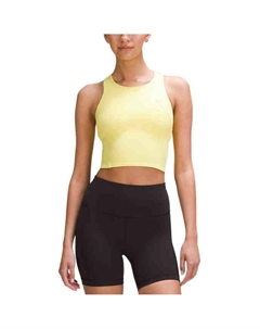 Женская майка для йоги Wunder Train, желтый Lululemon