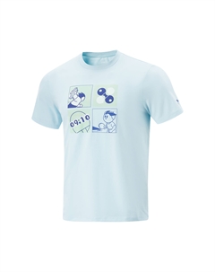 Футболка Unisex Light Sky Blue Li-ning