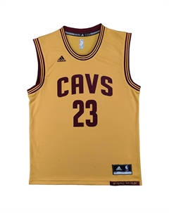 Баскетбольная майка унисекс желтая Adidas