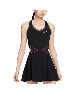 Футболка Court Slam Dri FIT для женщин, черный/красный Nike