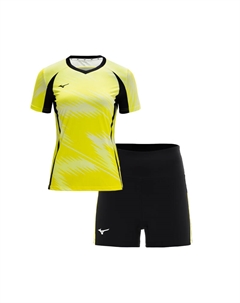 Женская волейбольная майка, желтый Mizuno