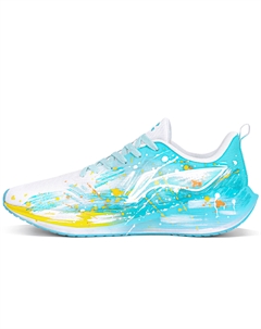 Беговые кроссовки Wuyue мужские низкие желтые Li-ning