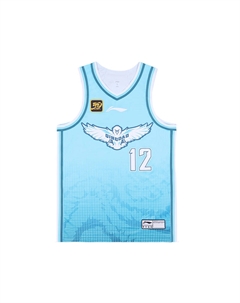 Баскетбольная майка CBA Collection мужская light blue Li-ning