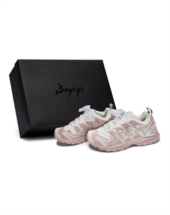 Кроссовки для бега XA PRO 3D Abrasion Resistant Low top Unisex бежево-розовые Salomon