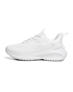 Низкие повседневные кроссовки для бега Women's White Warrior