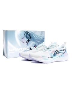 Женские кроссовки Wuyue Shock Absorbers Rebound Low top Casual цвета Pink Blue Li-ning