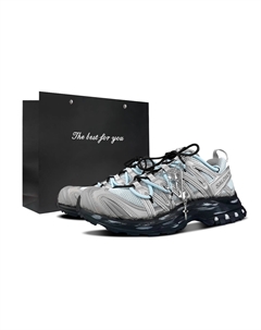 Кроссовки для бега XA PRO 3D с амортизацией и поддержкой, низкие, унисекс, серый Salomon