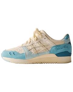 Кроссовки KITH x Gel Lyte 3 унисекс бежевый blue Asics