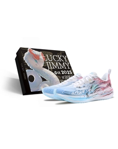 Износостойкие и легкие низкие кроссовки для повседневного бега мужские pink blue Li-ning