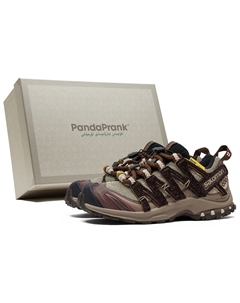 Xa pro 3d la yaute амортизирующие нескользящие кроссовки low-top unisex tan, Tan Salomon