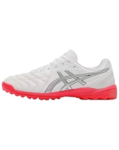 Кроссовки Calcetto Soccer мужские белые серебристые Asics