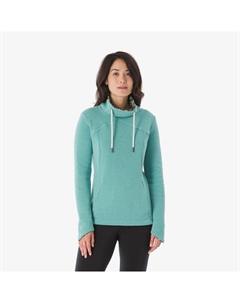 Женская походная толстовка - NH100 зелёная Quechua