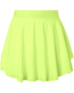 Повседневная короткая юбка женская, ярко-желтый Lululemon