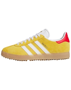 Кроссовки Adidas Gazelle Spikeless Golf Bold Gold White Better Scarlet Adidas originals
