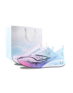 Кроссовки Red Hare 8PRO унисекс низкие Purple/cyan/blue Li-ning