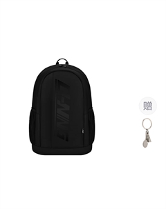 Полиэстеровый рюкзак унисекс черный Li-ning