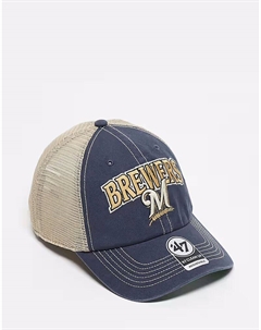 Кепка дальнобойщика синего цвета '47 brand