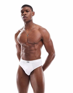 Трусики-брифы белого цвета Asos design