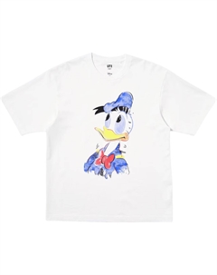 Футболка Disney Co brand SS25 мужская, белый Uniqlo