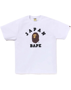 Футболка Bape City Tokyo College, белый A bathing ape®