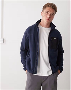 Флисовая кофта Frankie синего цвета на молнии Regatta