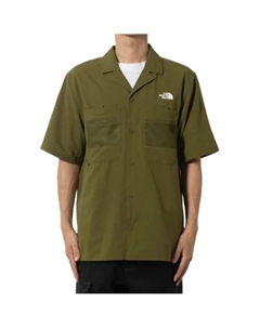 Оливковая зеленая рубашка The north face