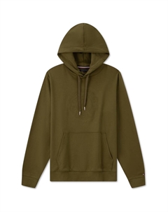 Толстовка с тисненым логотипом, оливковый Tommy hilfiger