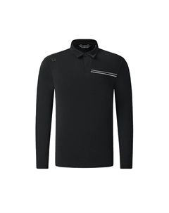 Гольф серия поло для мужчин, черный Fila