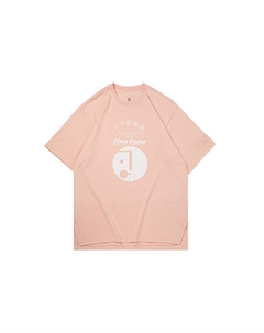 Футболка мужская оранжевая розовая Li-ning