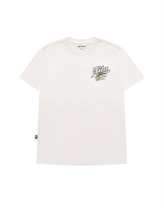 Футболка мужская облачно-белая Fila fusion