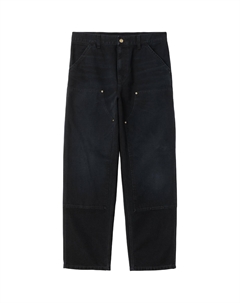 Грузовые штаны мужские черные Carhartt wip