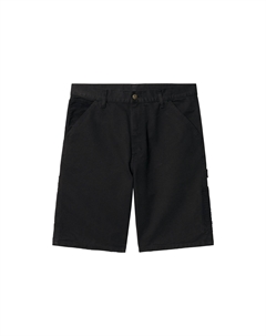 Грузовые шорты мужские черные Carhartt wip