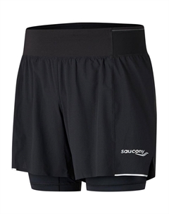 Спортивные шорты мужские Jet Black Saucony