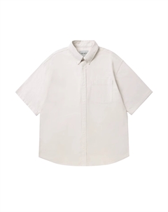 Рубашка мужская бежево-желтая Carhartt wip