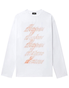 Футболка с логотипом Flame, белый We11done